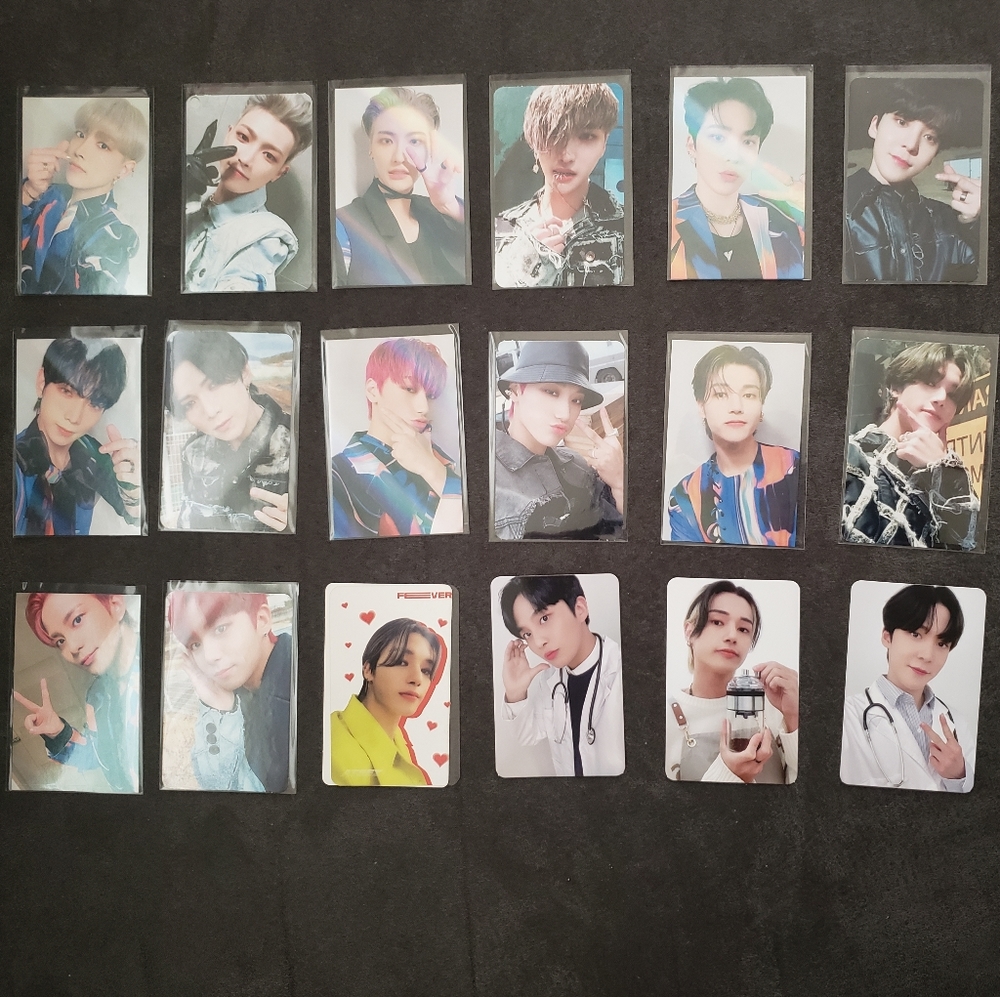 Ateez Fever Part 2 Fansign Photocard Set